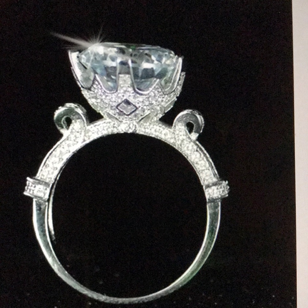 Vintage design. Gorgeous 925 sterling ring 🎁 - Picture 5 of 5